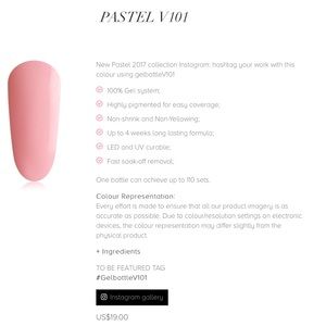 TGB Pastel V101 (pastel pink)